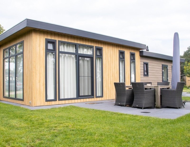 Luxe chalet met terras twente